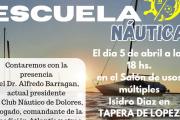 Inauguración de la Escuela Náutica del Club Social de Pesca, Náutica y Fomento de San Clemente del Tuyú