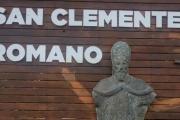  Vandalizan el monumento a San Clemente Romano