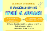 Vacaciones con sentido: voluntarios de CABA traen juegos y talleres a niños y adolescentes de la Región
