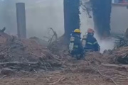 Fuga de gas en San Bernardo por rotura de caño maestro: activaron un amplio operativo de emergencia