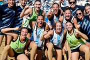 Histórico oro para Las Kamikazes en los Juegos Mundiales, con presencia costera