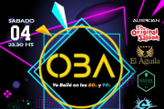 Noche retro en OBA: música y recuerdos de los 80 y 90