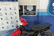 Recuperan en Las Toninas una moto robada en San Clemente del Tuyú