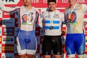 Lucas Vilar brilló en el Argentino de Pista y ganó cuatro medallas de oro en Mar del Plata