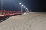 Avanza la renovación del ingreso al muelle y la bajada a la playa