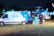  Realizaron un traslado aéreo de emergencia desde Mar de Ajó al Hospital El Cruce