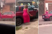 Una mujer destrozó a martillazos la camioneta de su ex pareja en General Madariaga