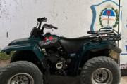 Detuvieron un cuatriciclo que trasladaba a dos niños en condiciones de extremo riesgo en Mar del Tuyú
