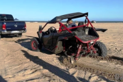 Villa Gesell: una mujer está grave tras el vuelco de un UTV en los médanos