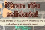 Rifa solidaria para apoyar el rescate canino y promover la tenencia responsable