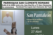La Parroquia San Clemente Romano anuncia actividades especiales por el cierre de abril y el Día del Trabajador