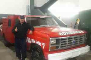 Bomberos de Jujuy quedaron varados en Buenos Aires tras recibir una autobomba donada