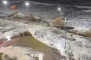 Temporal azota la Costa Atlántica: inundaciones, evacuados y alerta por fuertes vientos