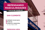 San Clemente será sede de una charla sobre masculinidades y perspectiva de género