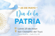 San Clemente del Tuyú  celebrará el 216° aniversario de la Revolución de Mayo
