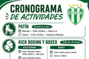 El Club Social y Deportivo Cosme Argerich presentó su cronograma de actividades