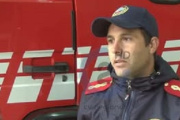 Se incendió por completo un parador en Las Toninas