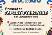San Clemente se prepara para una nueva jornada de “A puro folclore” en la Plaza Gauchos del Sur