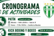 El Club Social y Deportivo Cosme Argerich presentó su cronograma de actividades