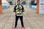 Diego Galván brilló en la Media Maratón Ciudad de La Plata y ganó su categoría
