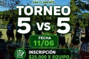 San Clemente organiza un torneo 5 vs. 5 para fortalecer su participación en la Liga CAFER