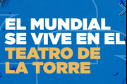 El Teatro de la Torre de Pinamar  transmitirá los partidos de la Selección Argentina en pantalla gigante
