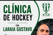 Clínica de hockey con Gustavo Laraia en el Club San Clemente
