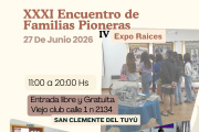 San Clemente del Tuyú celebrará el XXXI Encuentro de Familias Pioneras y la IV Expo Raíces