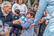 “Cumple Fiesta”: Juan de Jesús compartió con los chicos  en San Clemente