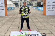 Diego Galván brilló en la Media Maratón Ciudad de La Plata y ganó su categoría