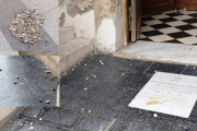 Denuncian un nuevo acto de vandalismo contra la Parroquia Nuestra Señora de los Dolores