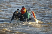 Encontraron el cuerpo de otro de los cinco pescadores desaparecidos en el Río de La Plata