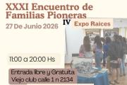 San Clemente del Tuyú celebrará el XXXI Encuentro de Familias Pioneras y la IV Expo Raíces