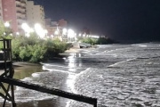 Advierten por una crecida del mar de hasta 90 centímetros en la Costa Atlántica bonaerense
