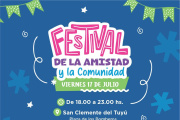 Festival de la Amistad y la Comunidad: música, juegos y gastronomía este viernes en San Clemente