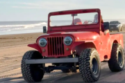 Murió un hombre de 35 años tras volcar con un Jeep en una zona de médanos