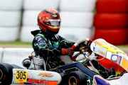 Dino Palmarochi volvió a subir al podio y sigue entre los protagonistas del Karting Metropolitano