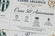 Cosme Argerich prepara una gran cena para celebrar sus 50 años de historia