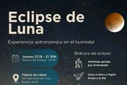 Eclipse de Luna total: una noche mágica de contemplación, caminata y astrofotografía en San Clemente del Tuyú