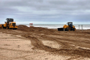 Polémica en Pinamar por el Enduro de Invierno: cuestionan las obras realizadas sobre la playa