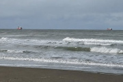 Dos barcos pesqueros extranjeros fueron vistos frente a las costas de San Bernardo