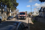 Incendio en una estufa obligó a intervenir a Bomberos en una escuela de Mar del Tuyú