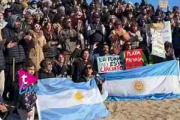 Protesta ambiental en Pinamar por el circuito del Enduro del Invierno
