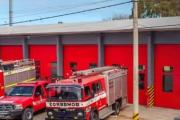 Bomberos de Mar de Ajó realizaron un simulacro de gran escala junto a la Ruta 11