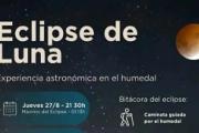 Eclipse de Luna total: una noche mágica de contemplación, caminata y astrofotografía en San Clemente del Tuyú