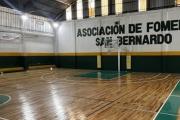 Fomento San Bernardo inauguró la primera cancha de parquet del Partido de La Costa