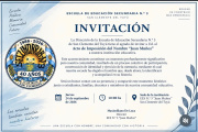 La Escuela Secundaria N.º 3 de San Clemente ya tiene nombre: “Juan Muñoz”