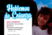 Invitan a charlar sobre crianza en el Barrio San Martín