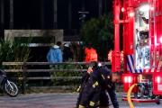 Principio de incendio en el Balneario Salvador Gaviota