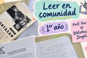 Leer en comunidad: estudiantes del Instituto Inmaculada Concepción se animaron a imaginar con Cortázar